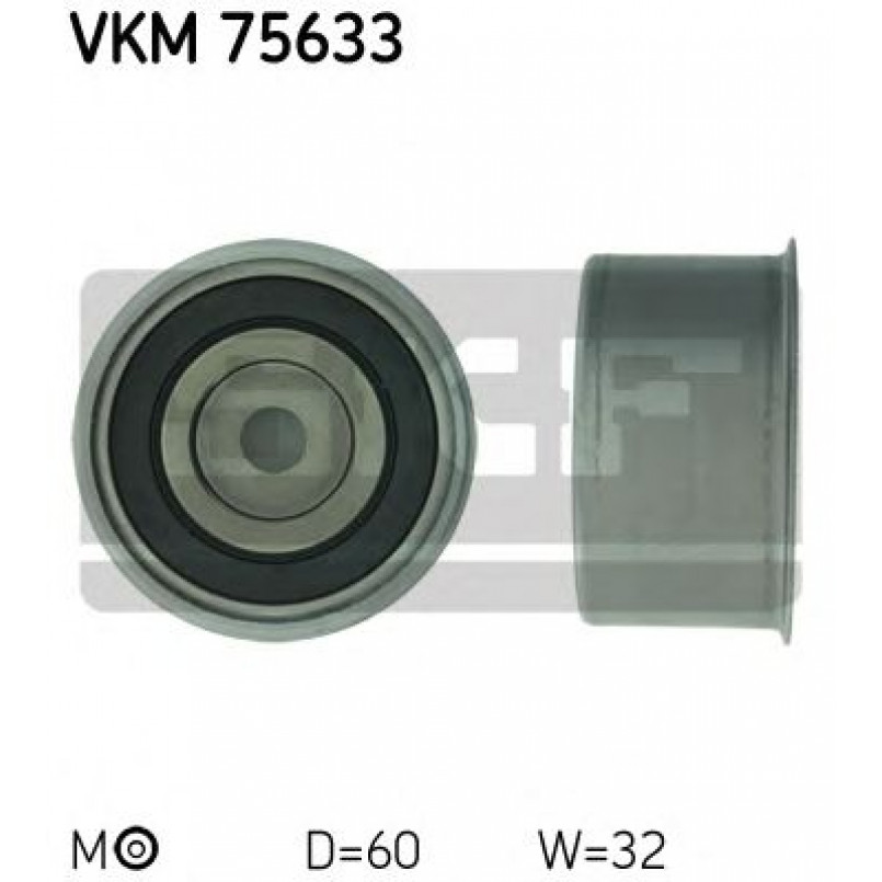 VKM 75633 SKF Ролик модуля натягувача ременя